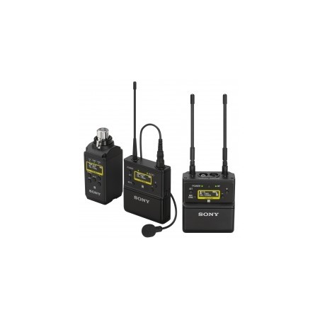 SONY UWP-D26 bodypack and XLR plug-on transmitter Wireless Microphone Set