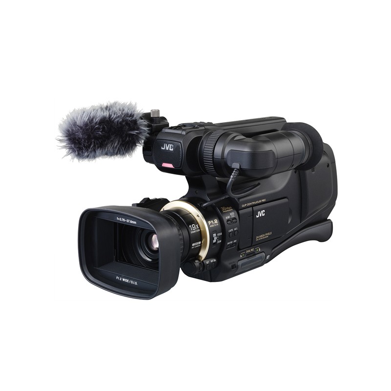 JVC JY-HM90 Full-HD Memory Card Shoulder Mount Camcorder