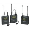 SONY UWP-D27 Wireless Bodypack Lavalier Microphone System w/ 2xBody Pack Transmitter & 1x two-channel portable receiver