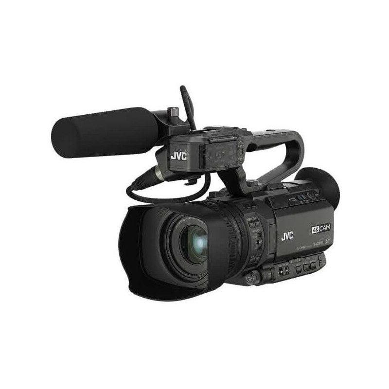 JVC GY-HM180E Compact 4K camcorder with 3G-SDI