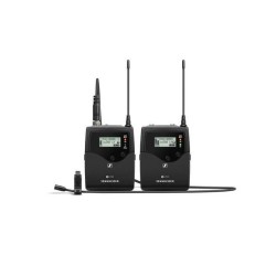 Sennheiser EW112P G4 Wireless Clip-on Microphone Set W/ SK100 Tx, EK100 Rx & ME2II Lavalier Mic
