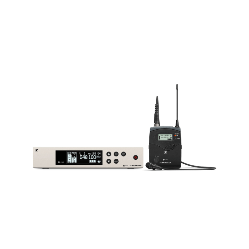 thumbnail image 2 of Wireless Lavalier Microphone Set With Head-Mounted Transmitter 2 of 12